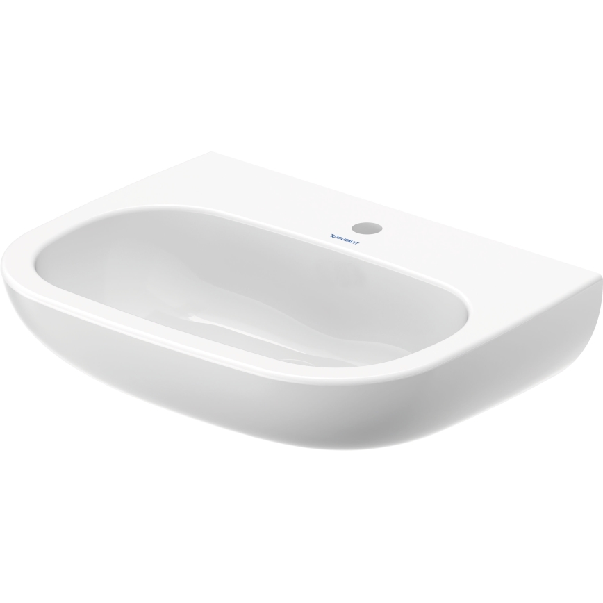 Duravit 23116000002 - Подвесной умывальник D-CODE 60x46 см керамика/белый глянец