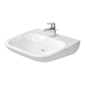 Duravit 23136000002 - Підвісна раковина D-CODE 60x55 см кераміка/біла глянцева
