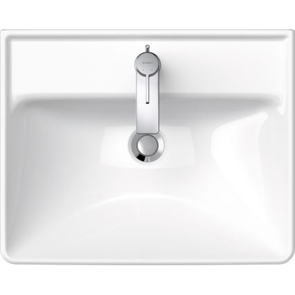 Duravit 2366550000 - настінна раковина D-NEO 55x44 см, кераміка/глянцево-біла