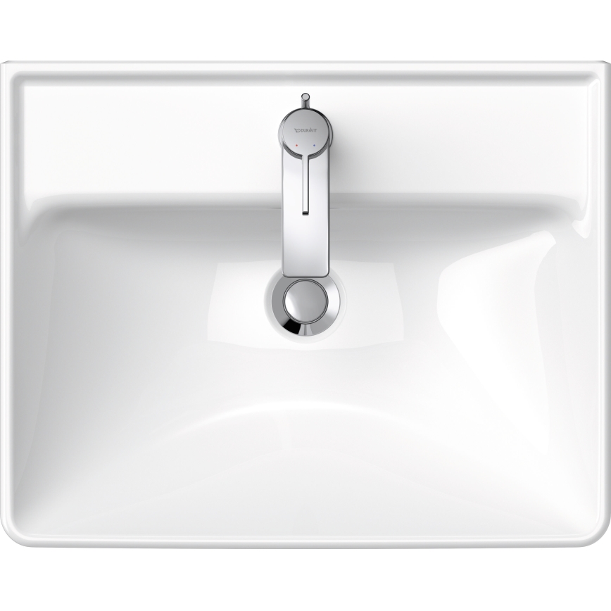 Duravit 2366550000 - настінна раковина D-NEO 55x44 см, кераміка/глянцево-біла