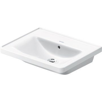 Duravit 2367600060 - Підвісна раковина D-NEO 60x48 cm кераміка/білий глянець