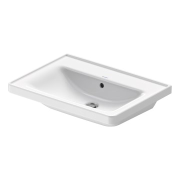 Duravit 2367650060 - Навесная раковина D-NEO 65×48 см керамика/глянцево-белая