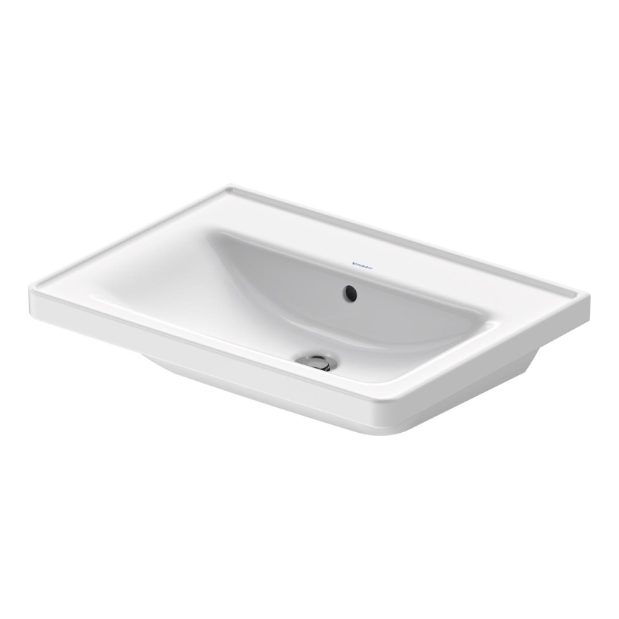 Duravit 2367650060 - Підвісний умивальник D-NEO 65x48 см кераміка/білий глянець