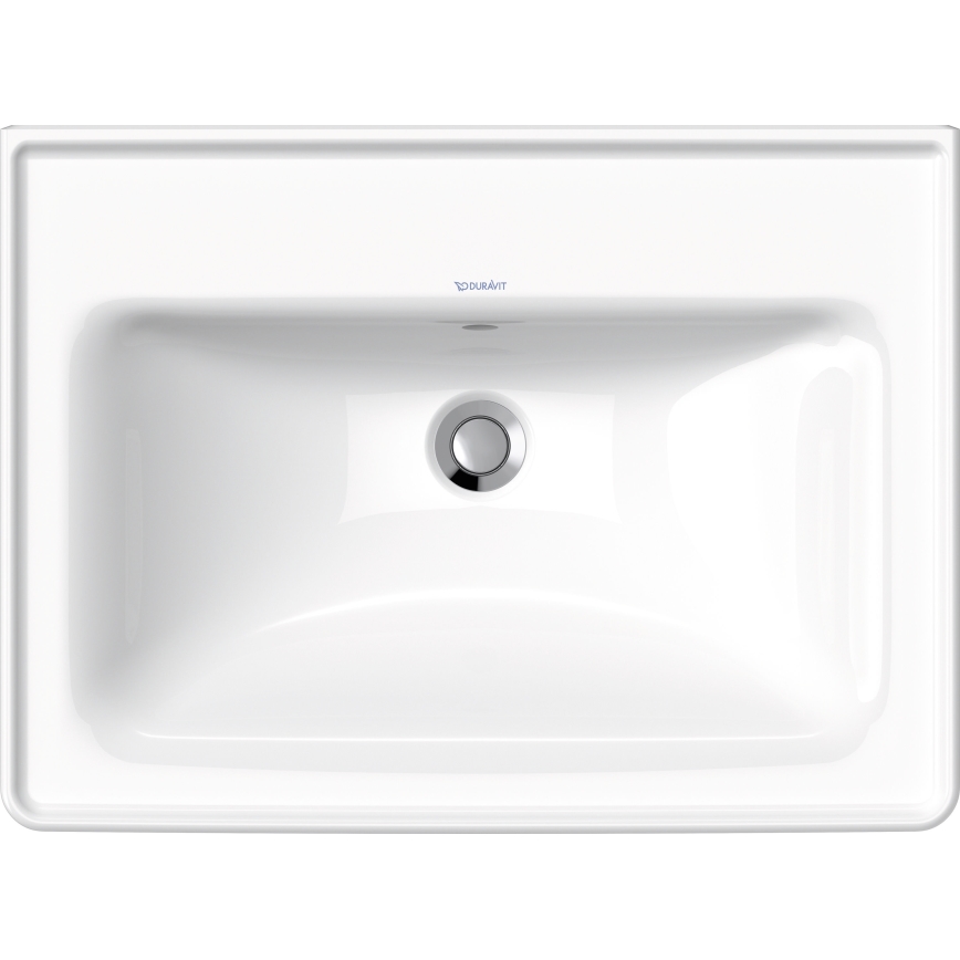 Duravit 2367650060 - Підвісний умивальник D-NEO 65x48 см кераміка/білий глянець