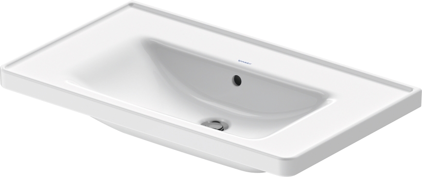 Duravit 2367800060 - Подвесной умывальник D-NEO 80x48 см, керамика, глянцевый белый