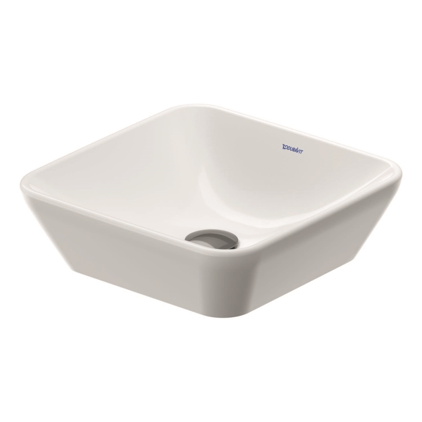 Duravit 2397400070 - Накладний умивальник D-NEO 40x40 см кераміка/глянцева біла