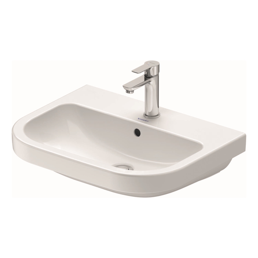 Duravit 23986000002 - Подвесная раковина D-CODE 60x46 см, керамика/глянцевая белая