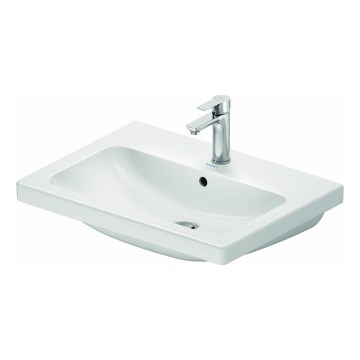 Duravit 23996500002 - Подвесной умывальник D-CODE 65x48 cm керамика/белый глянец