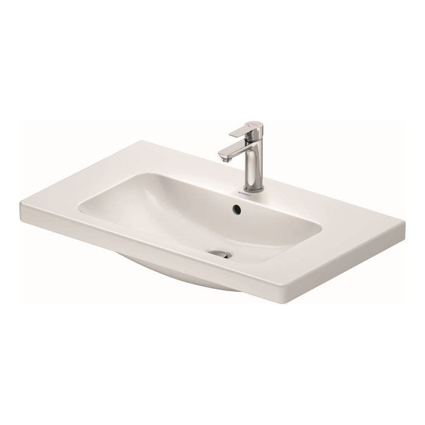 Duravit 23998000002 - Підвісна раковина D-CODE 80x48 cm кераміка/білий глянцевий