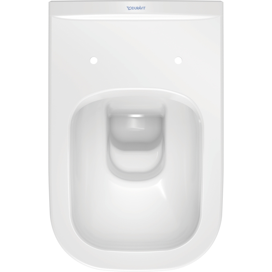 Duravit 25700920002 - Підвісний безободковий унітаз D-CODE кераміка/білий глянець