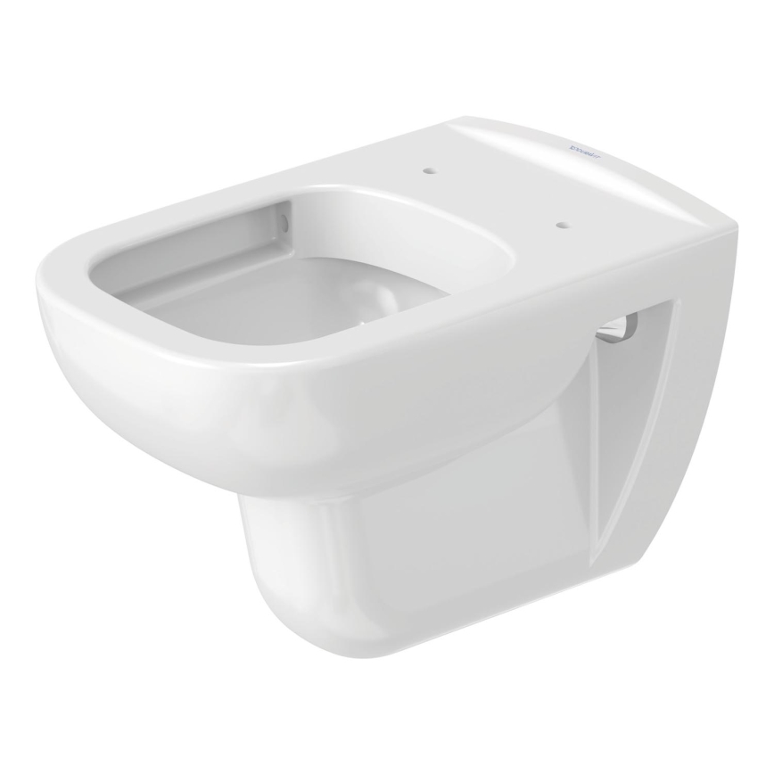 Duravit 25700920002 - Подвесной безободковый унитаз D-CODE керамика/белый глянец