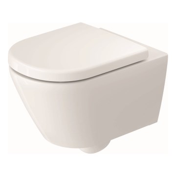 Duravit 29030900212 - Подвесной безободковый унитаз D-CODE, керамика/глянцевый белый