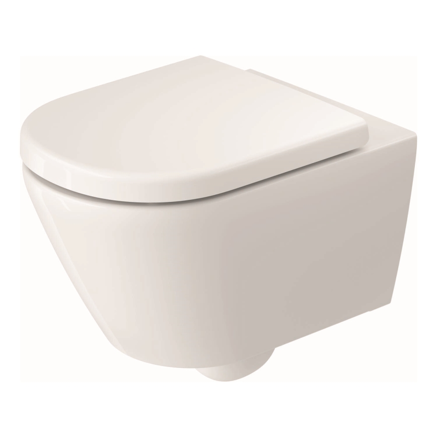 Duravit 29030900212 - Подвесной безободковый унитаз D-CODE, керамика/глянцевый белый