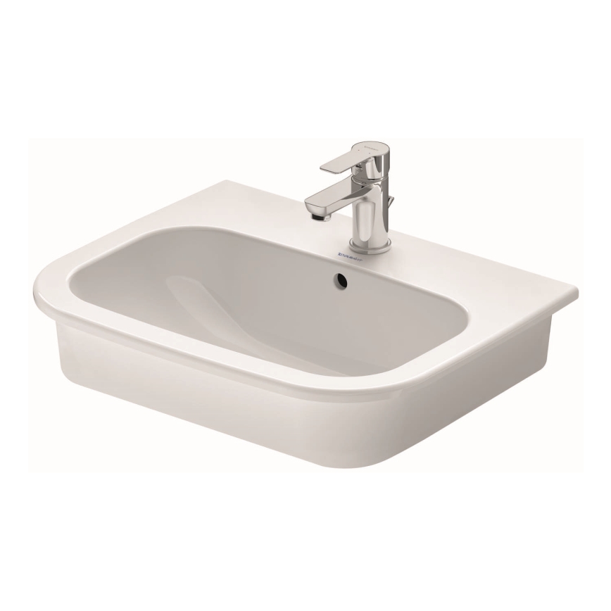Duravit 337540000 - Встраиваемая раковина D-CODE 54,5x43,5 cm керамика/белый глянец