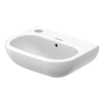 Duravit 7053600092 - Настінний умивальник D-CODE 36x27 см, кераміка, глянцево-білий
