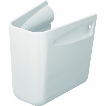 Duravit 8571800002 - Кришка для сифону D-CODE 30x26,8 см кераміка/білий глянець