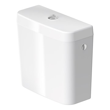 Duravit 927000004 - Смывной бачок для унитаза D-CODE 6/3 л керамика/белый