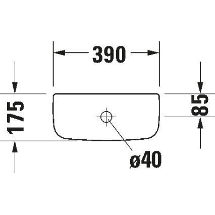 Duravit 927000004 - Смывной бачок для унитаза D-CODE 6/3 л керамика/белый