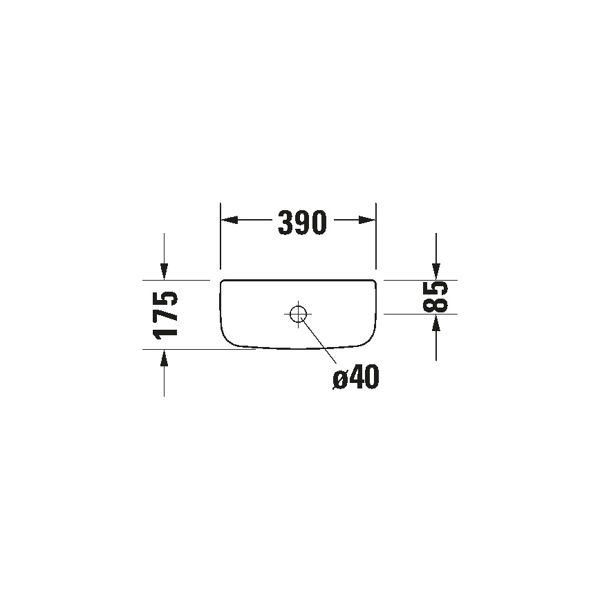 Duravit 927000004 - Змивний бачок для унітазу D-CODE 6/3 л кераміка/біла