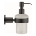 Duravit 99164600 - Настенный дозатор мыла D-CODE 390 мл молочное стекло/матовый черный