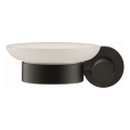 Duravit 99174600 - Настінна мильниця D-CODE, ліва, матова чорна