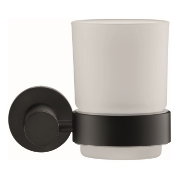 Duravit 99204600 - Настенный держатель для зубных щёток D-CODE правый матовый чёрный