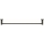 Duravit 99244600 - Настенный полотенцедержатель D-CODE, 64,5 см, матовый чёрный