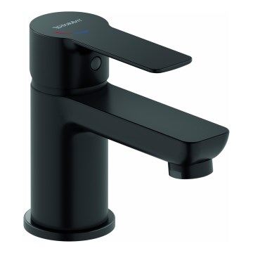 Duravit DC1013002046 - Раковинный смеситель D-CODE матовый чёрный