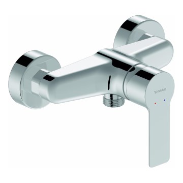 Duravit DC4230001010 - Настенный смеситель для биде D-CODE, полированный хром