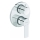 Duravit DC5210008010 - Змішувач для душу для прихованого монтажу D-CODE глянцевий хром