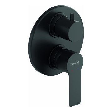 Duravit DC5210008046 - Душовий змішувач для прихованого монтажу D-CODE, матовий чорний