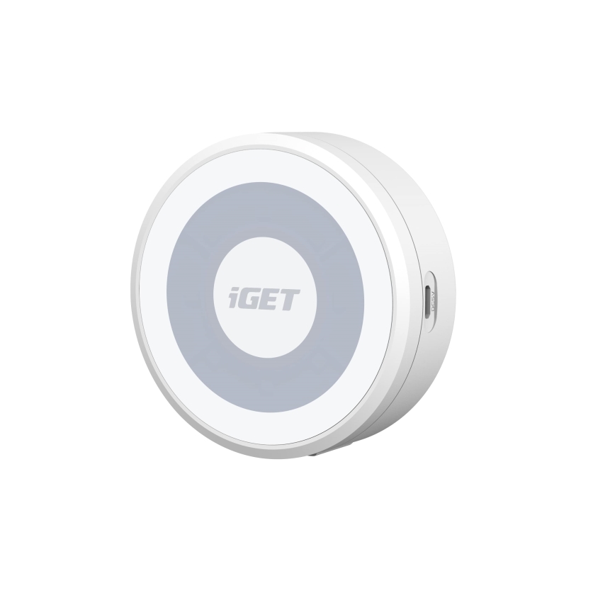 Дверной видеозвонок с датчиком движения Full HD 1080p IP65 Wi-Fi белый + динамик