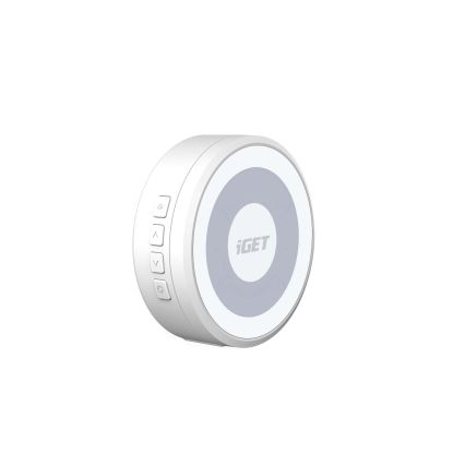 Дверной видеозвонок с датчиком движения Full HD 1080p IP65 Wi-Fi белый + динамик