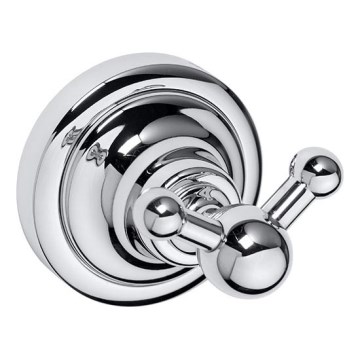 Двойной крючок 6,5x6,5 cm серебристый