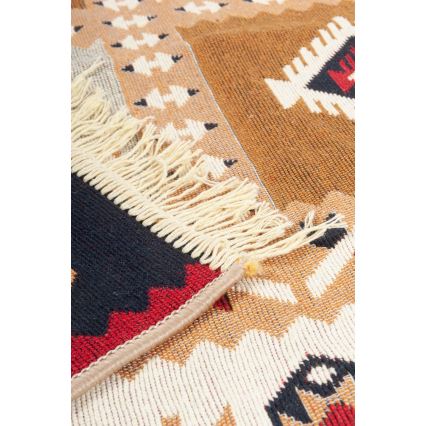 Двосторонній орієнтальний килим KILIM GOLD 60x120 см, різнобарвний