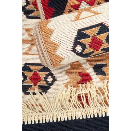Двосторонній орієнтальний килим KILIM GOLD 60x120 см, різнобарвний