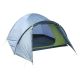 Двускатная четырехместная палатка PU 3000 мм серый