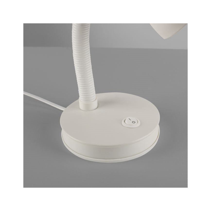 ДЖАСТ ЛАЙТ. 11080-16 - Гнучка настільна лампа ФЛЕКСІ 1xE27/25W/230V біла