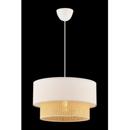 Ехо підвісна лампа 1xE27/60W/230V кремова/бежева