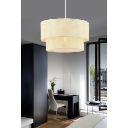 Ехо підвісна лампа 1xE27/60W/230V кремова