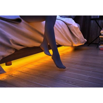 НАБІР 2x Світлодіодна стрічка з датчиком 1,2 м LED/3,6W/230V