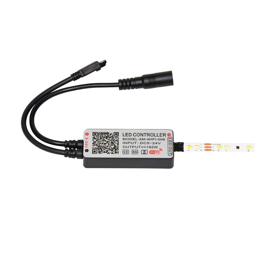 Светодиодная диммируемая лента 5 м Wi-Fi 36,5W/230V Tuya + пульт ДУ