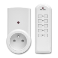 Ecolite EZ-7901 - КОМПЛЕКТ 3x Розетка з дистанційним керуванням+ пульт дистанційного керування