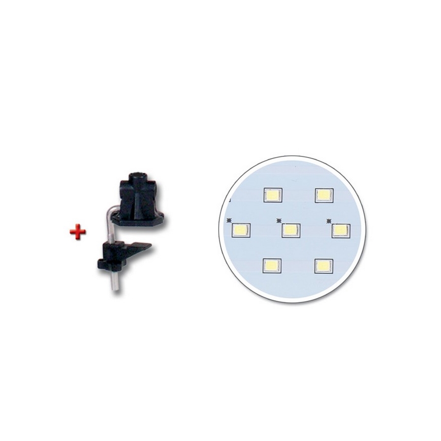 Світлодіодна настільна лампа з регульованою яскравістю MATRIX LED/10W/230V