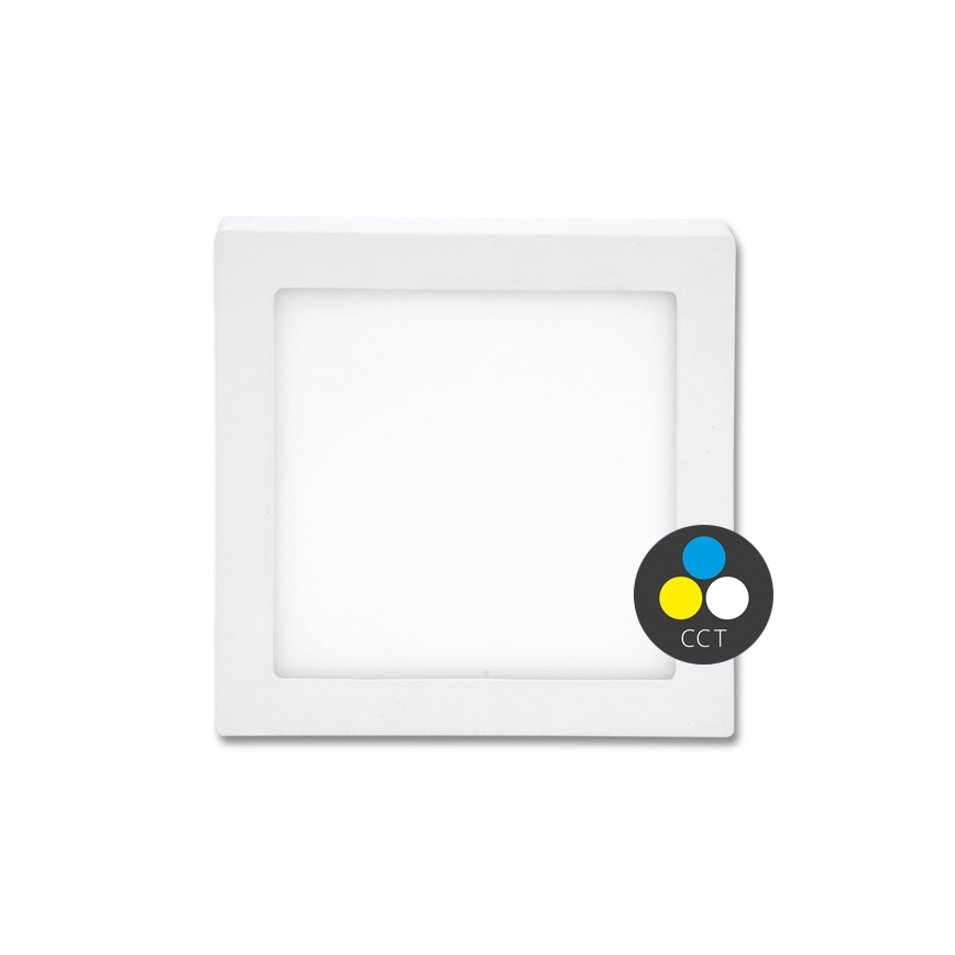 Стельовий LED світильник RAFA LED/12W/230V 3000/4000/6000K 17x17 см білий
