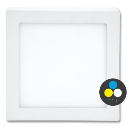 Стельовий LED світильник RAFA LED/18W/230V 3000/4000/6000K 22x22 см білий