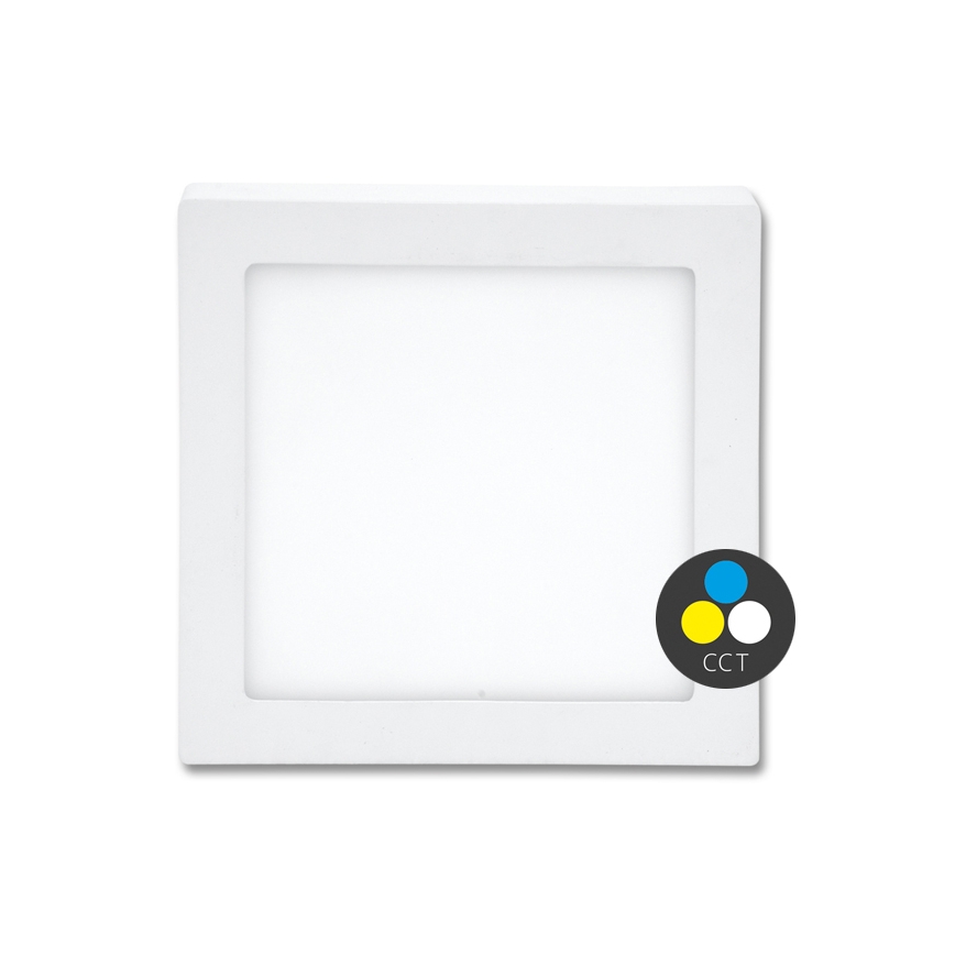 Стельовий LED світильник RAFA LED/18W/230V 3000/4000/6000K 22x22 см білий