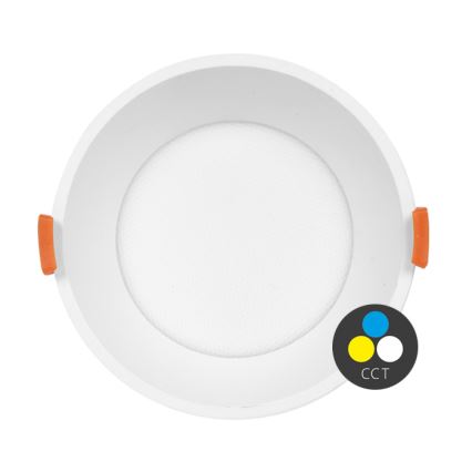 Светодиодный встроенный светильник TINA LED/24W/230V 3000/4000/6500K диаметр 17,5 см белый