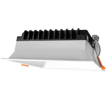 Світлодіодний вбудований світильник TONY LED/12W/230V 3000/4000/6500K 12x12 см білий