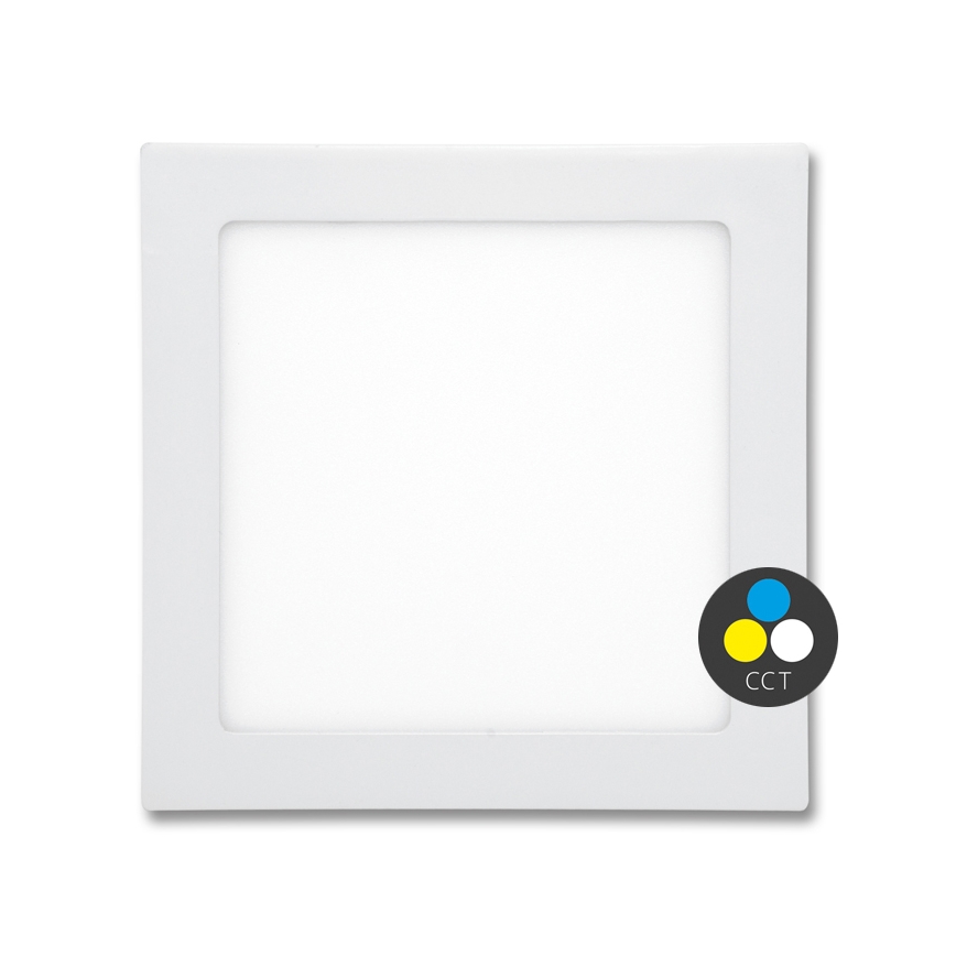Светодиодный встроенный светильник для ванной комнаты RAFA LED/25W/230V 3000/4000/6000K 30x30 cm IP44 белая